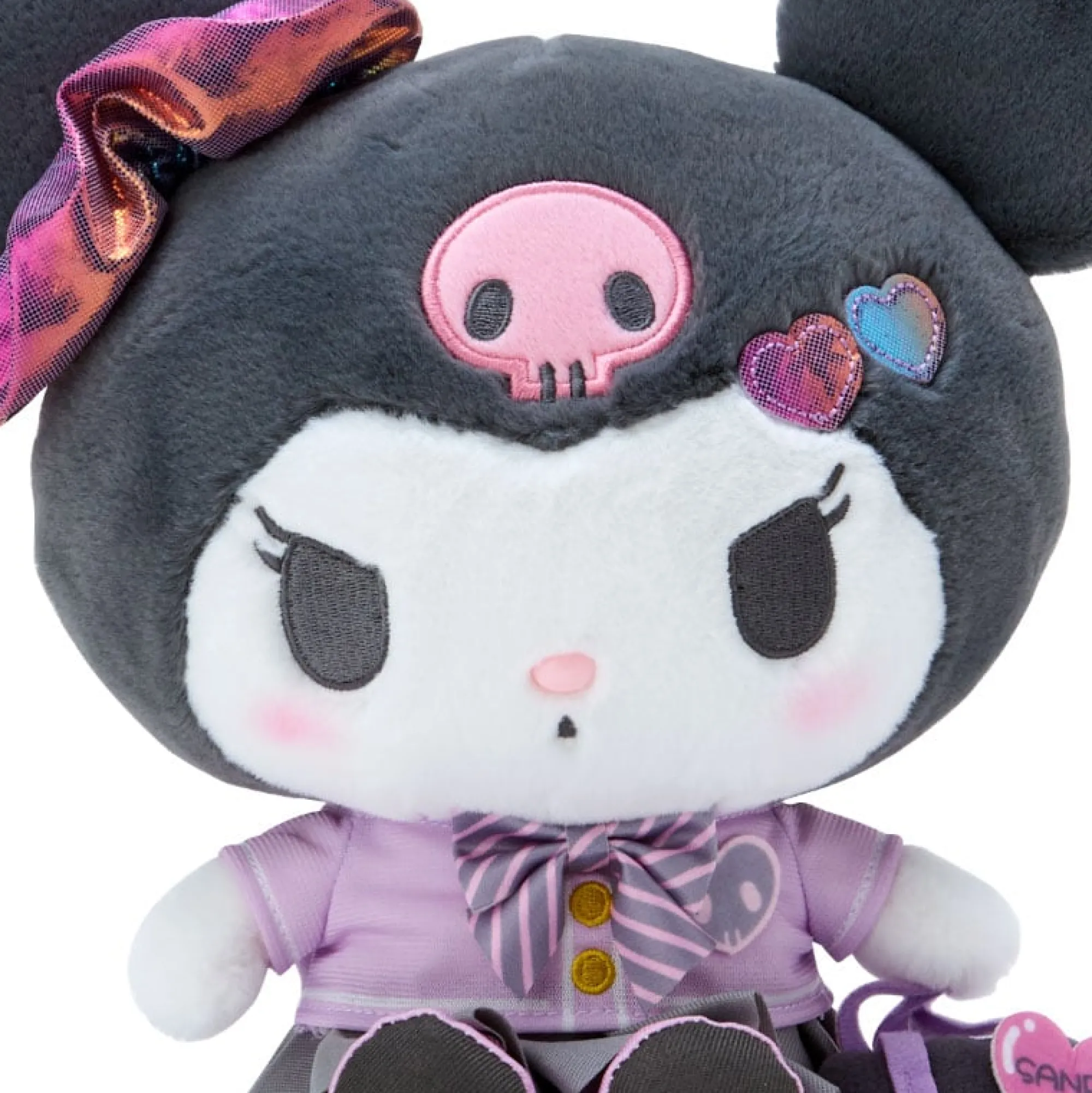 Japan Original Kuromi 9" Plush (Sanrio Academy Series)
