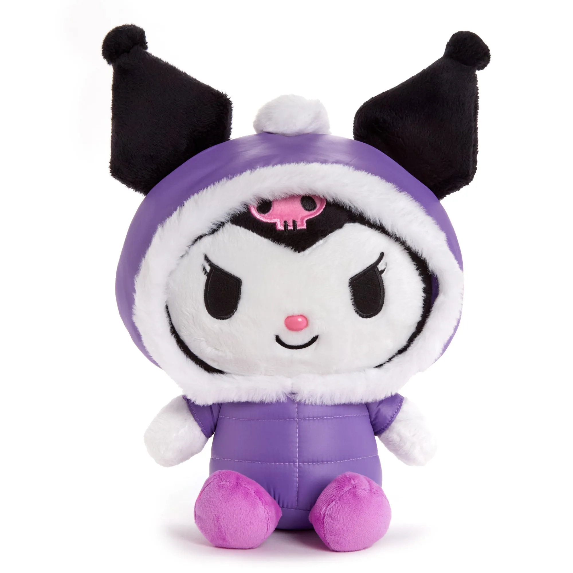 NAKAJIMA CORPORATION Kuromi 12" Plush (Winter Puffer Series)