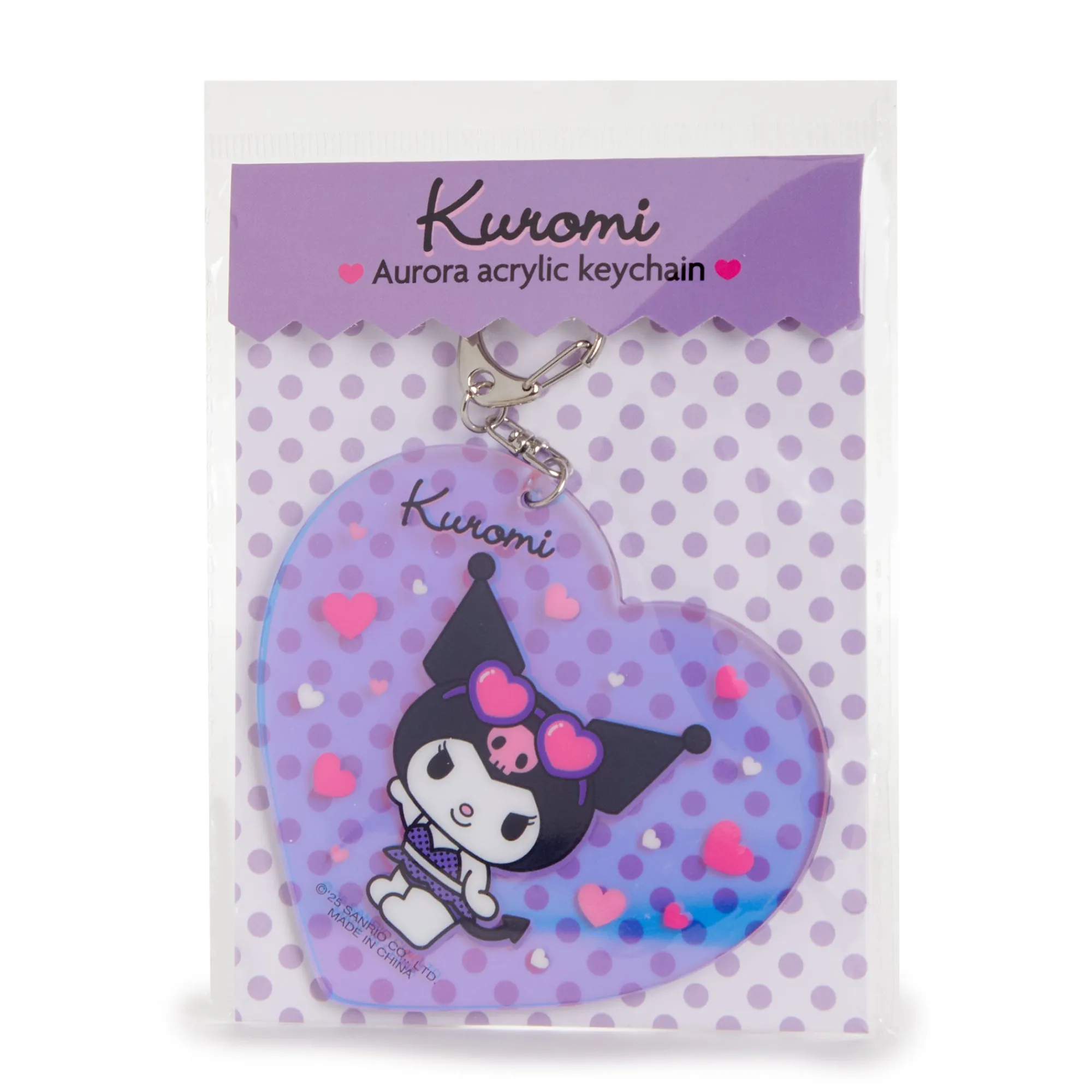 NAKAJIMA CORPORATION Kuromi Acrylic Keychain (Summer Swim Series)