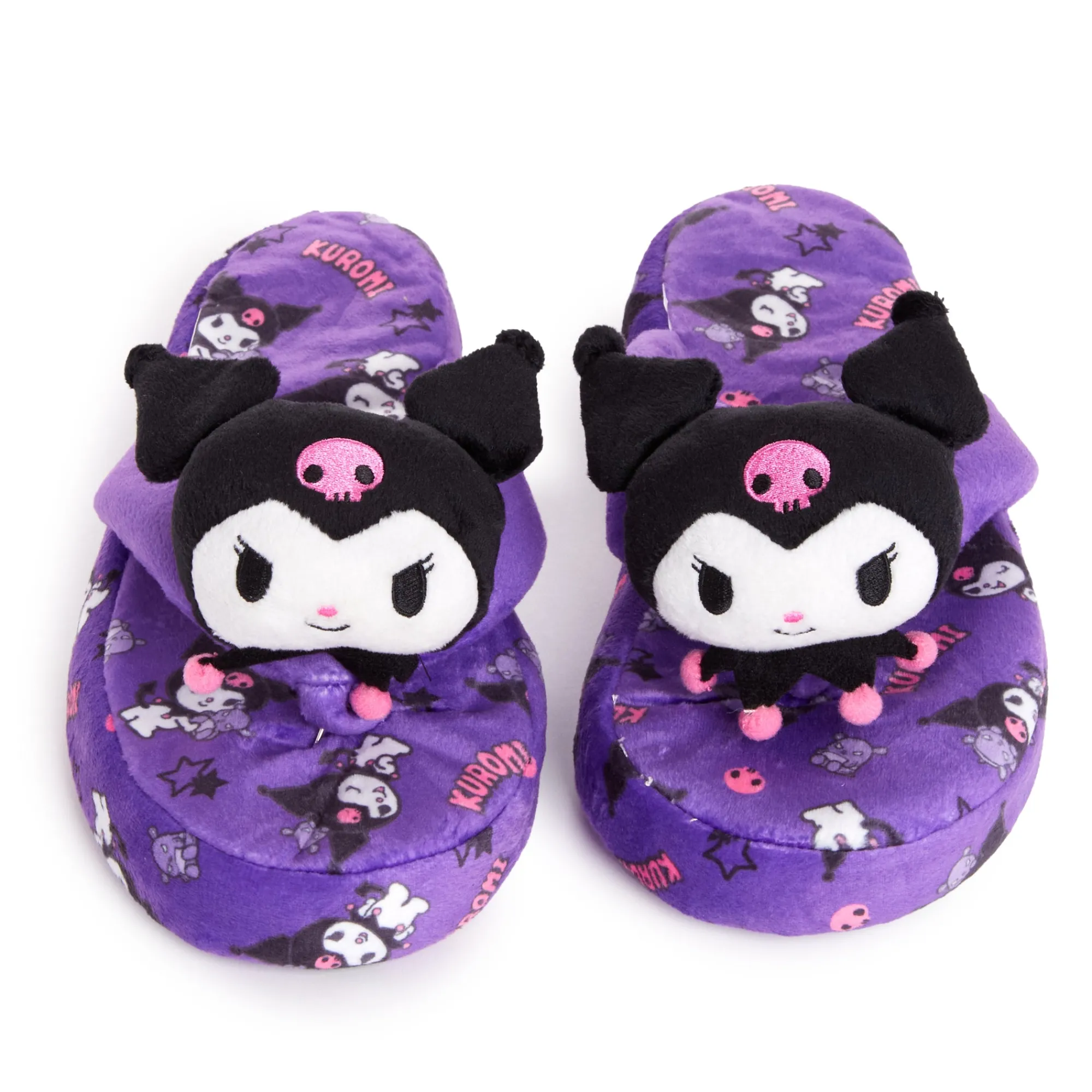 NAKAJIMA CORPORATION Kuromi Adult Slippers (Home Essentials Series)