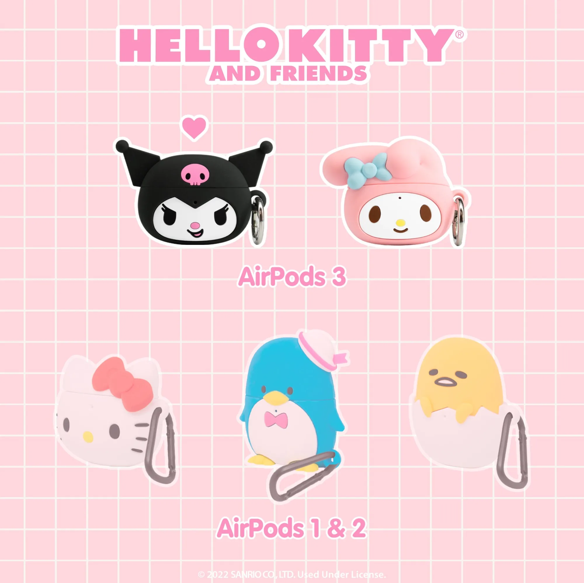 Hamee.com - Hamee US Kuromi AirPods Case