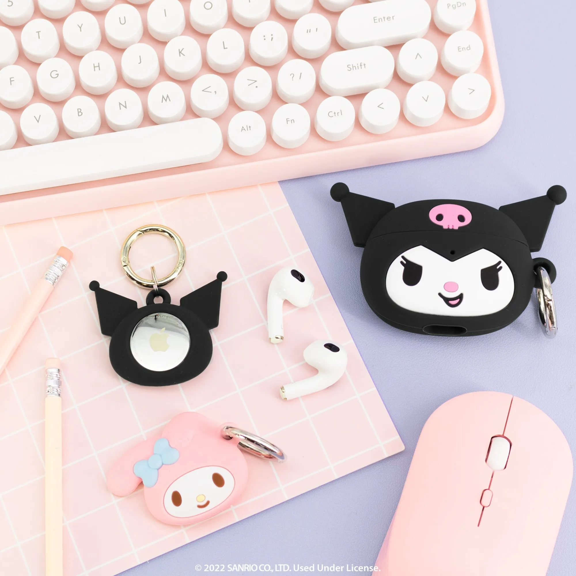 Hamee.com - Hamee US Kuromi AirPods Case