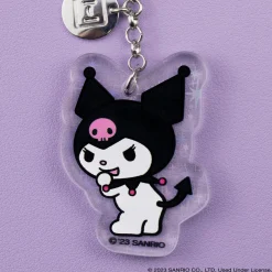 HAMEE Kuromi Beaded Charm Mobile Phone Wrist Strap