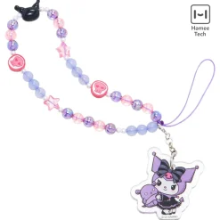 Hamee.com - Hamee US Kuromi Beaded Charm Mobile Phone Wrist Strap (Lolita Version)