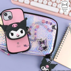 Hamee.com - Hamee US Kuromi Beaded Charm Mobile Phone Wrist Strap (Lolita Version)