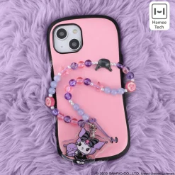 Hamee.com - Hamee US Kuromi Beaded Charm Mobile Phone Wrist Strap (Lolita Version)