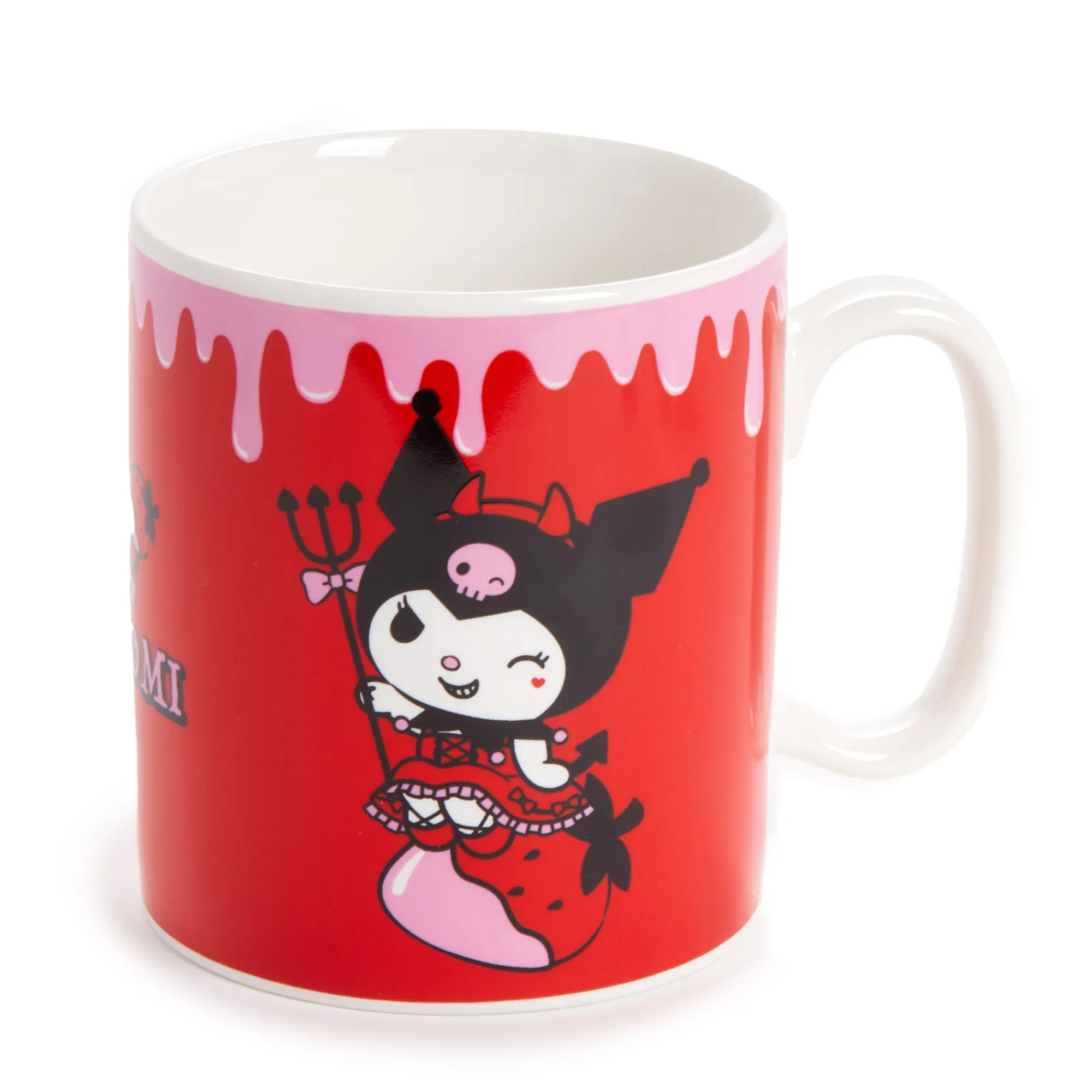 NAKAJIMA CORPORATION Kuromi Ceramic Mug (Strawberry Treat Series)