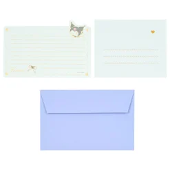 Japan Original Kuromi Classic Classic Enclosure Letter Set