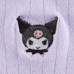 Japan Original Kuromi Classic Embroidered Crew Socks