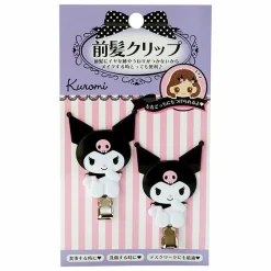 Japan Original Kuromi Classic Hair Clip Set