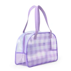 Japan Original Kuromi Clear Gingham Mini Handbag