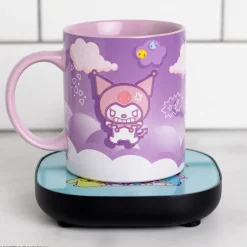 Uncanny Brands LLC Kuromi Coffee Mug Warmer Set