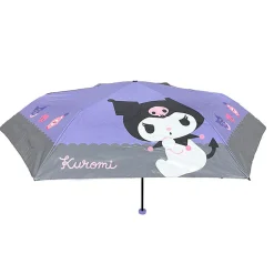 Global Original Kuromi Compact Travel Umbrella (Sweet Treats)