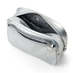 Japan Original Kuromi Crossbody Bag (Silver Houndstooth Series)