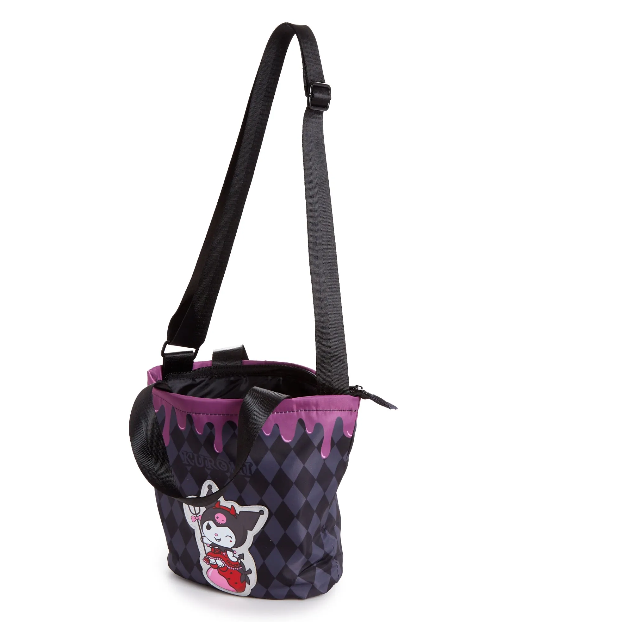 NAKAJIMA CORPORATION Kuromi Crossbody Bag (Strawberry Treat Series)