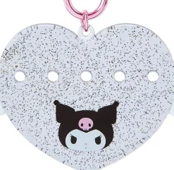 Japan Original Kuromi Customizable Heart Keychain (My Pachirun Series)