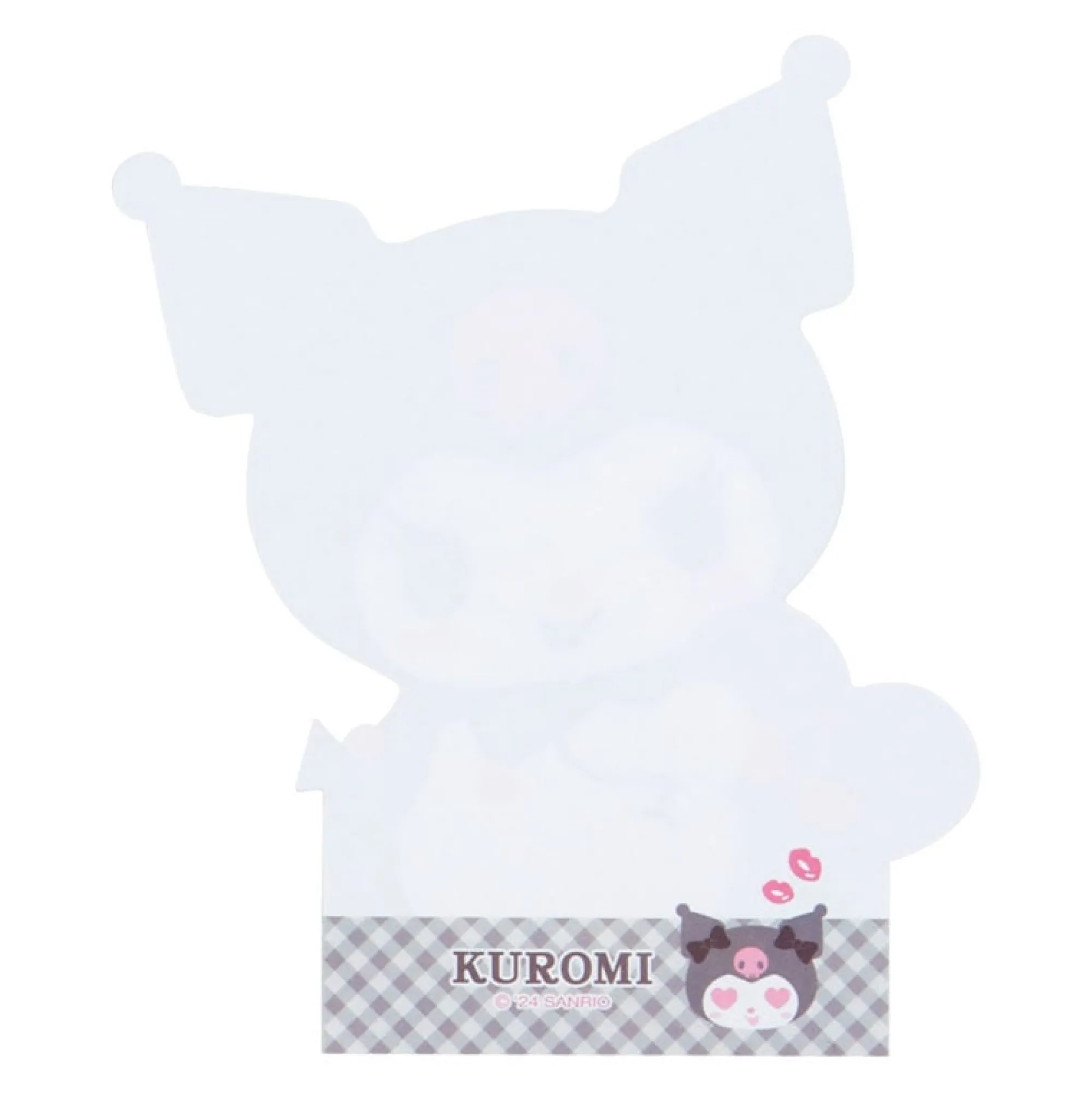 Japan Original Kuromi Die-cut Memo Pad (Expressions)