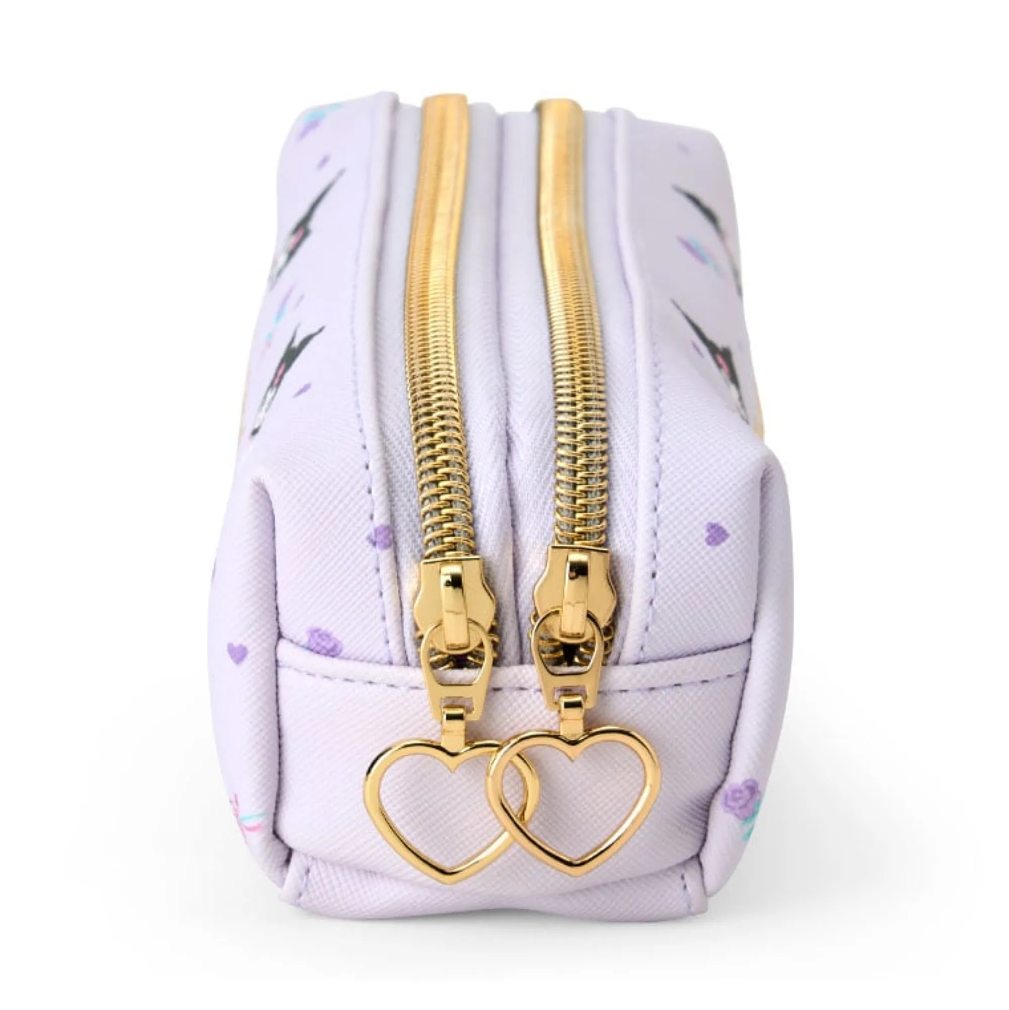 Japan Original Kuromi Dual Compartment Pencil Pouch