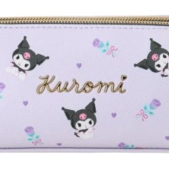 Japan Original Kuromi Dual Compartment Pencil Pouch