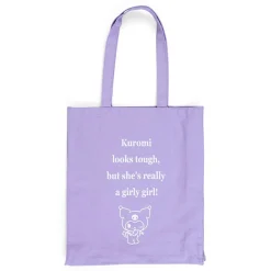 Japan Original Kuromi Everyday Cotton Tote Bag