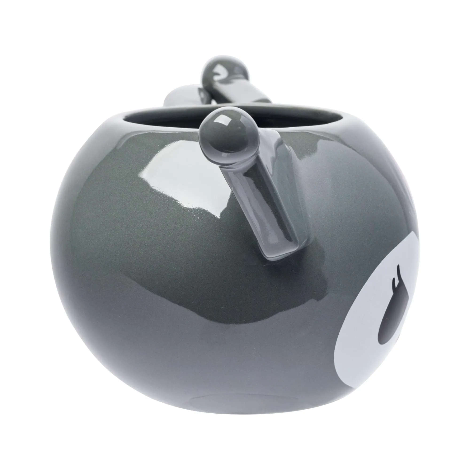 Silver Buffalo Kuromi Face Sculpted Mug (Gray)