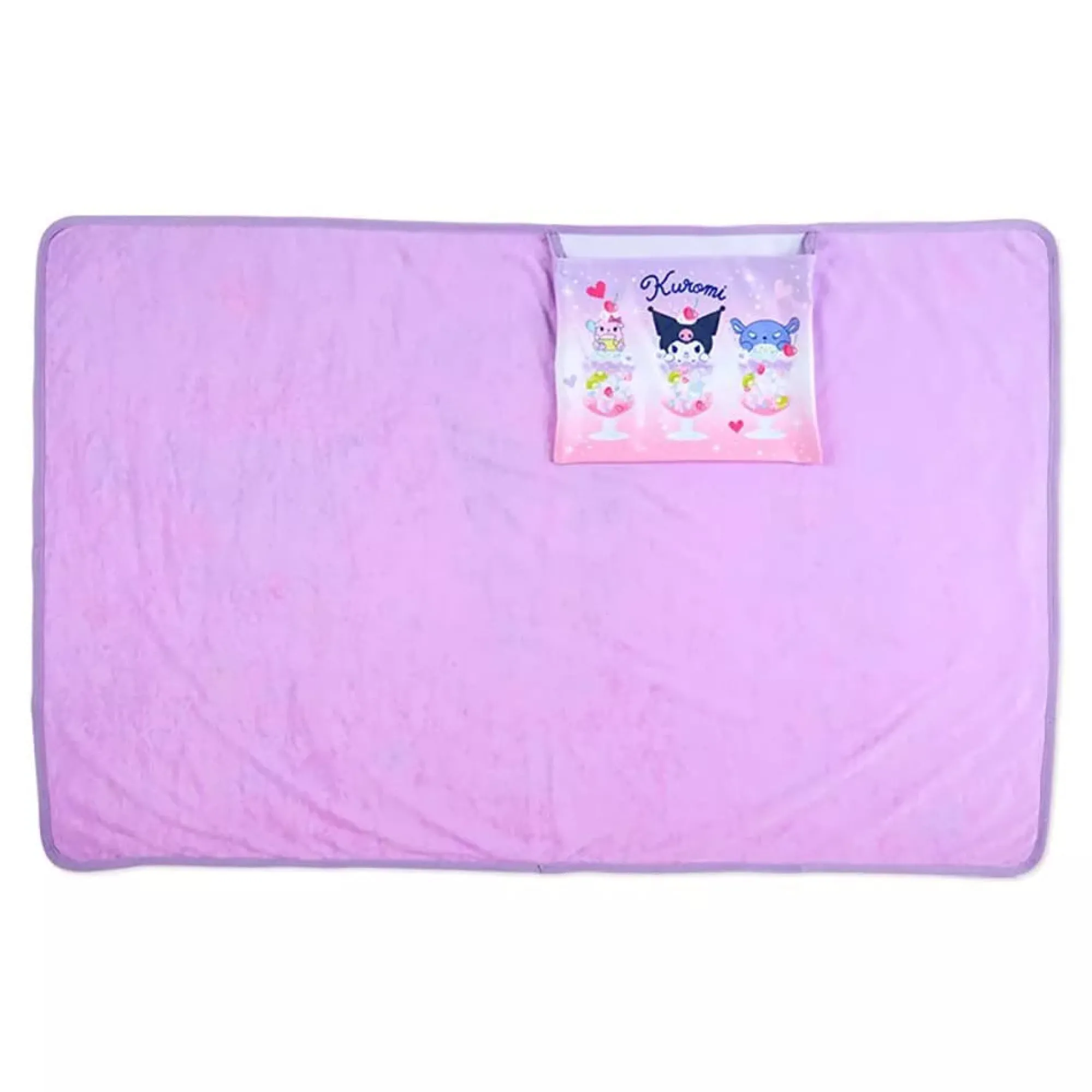 Japan Original Kuromi Lap Blanket (Soda Float Series)