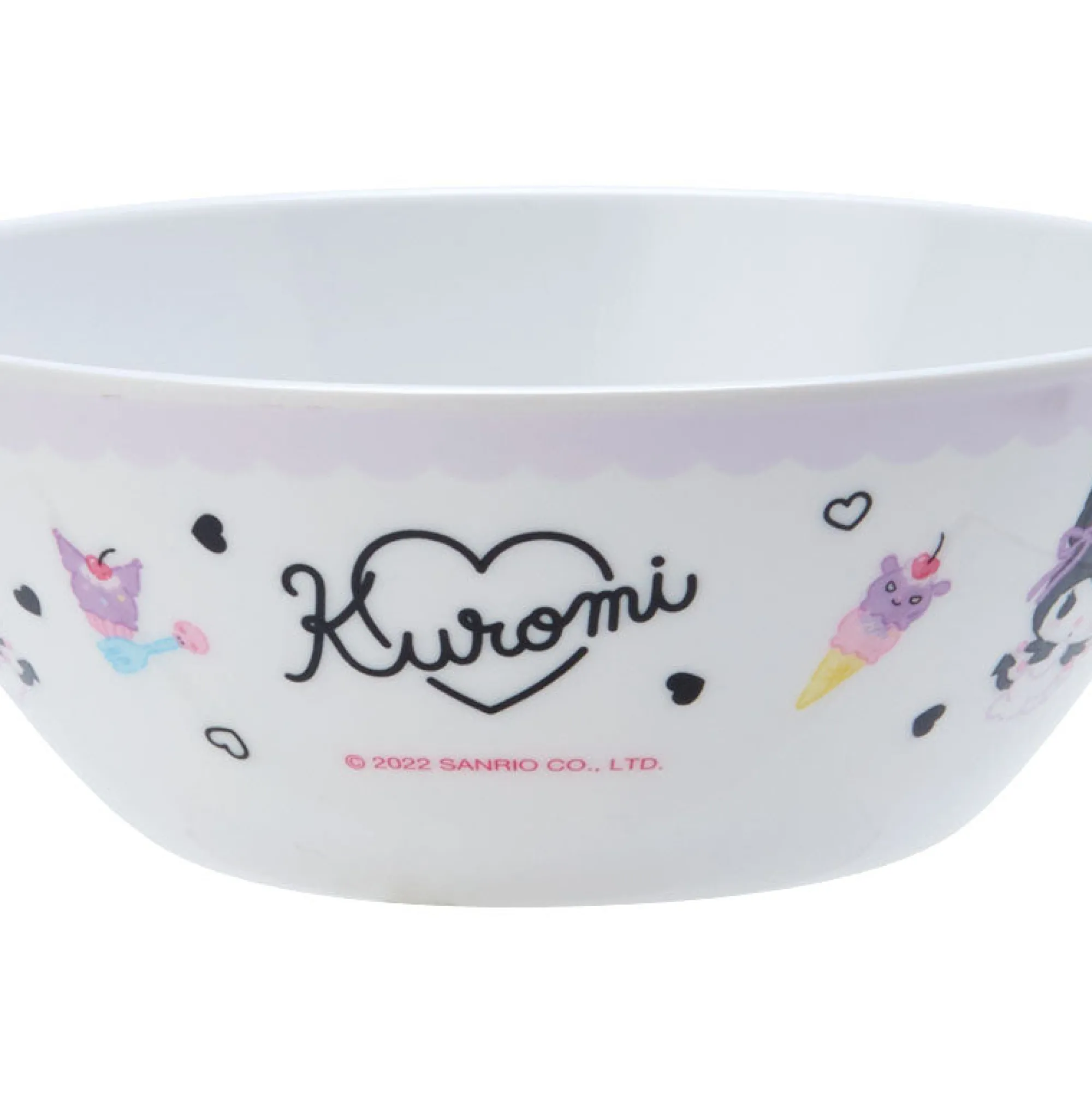 Japan Original Kuromi Melamine Bowl