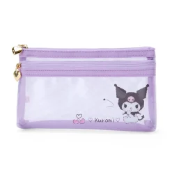 Japan Original Kuromi Mesh Pencil Pouch