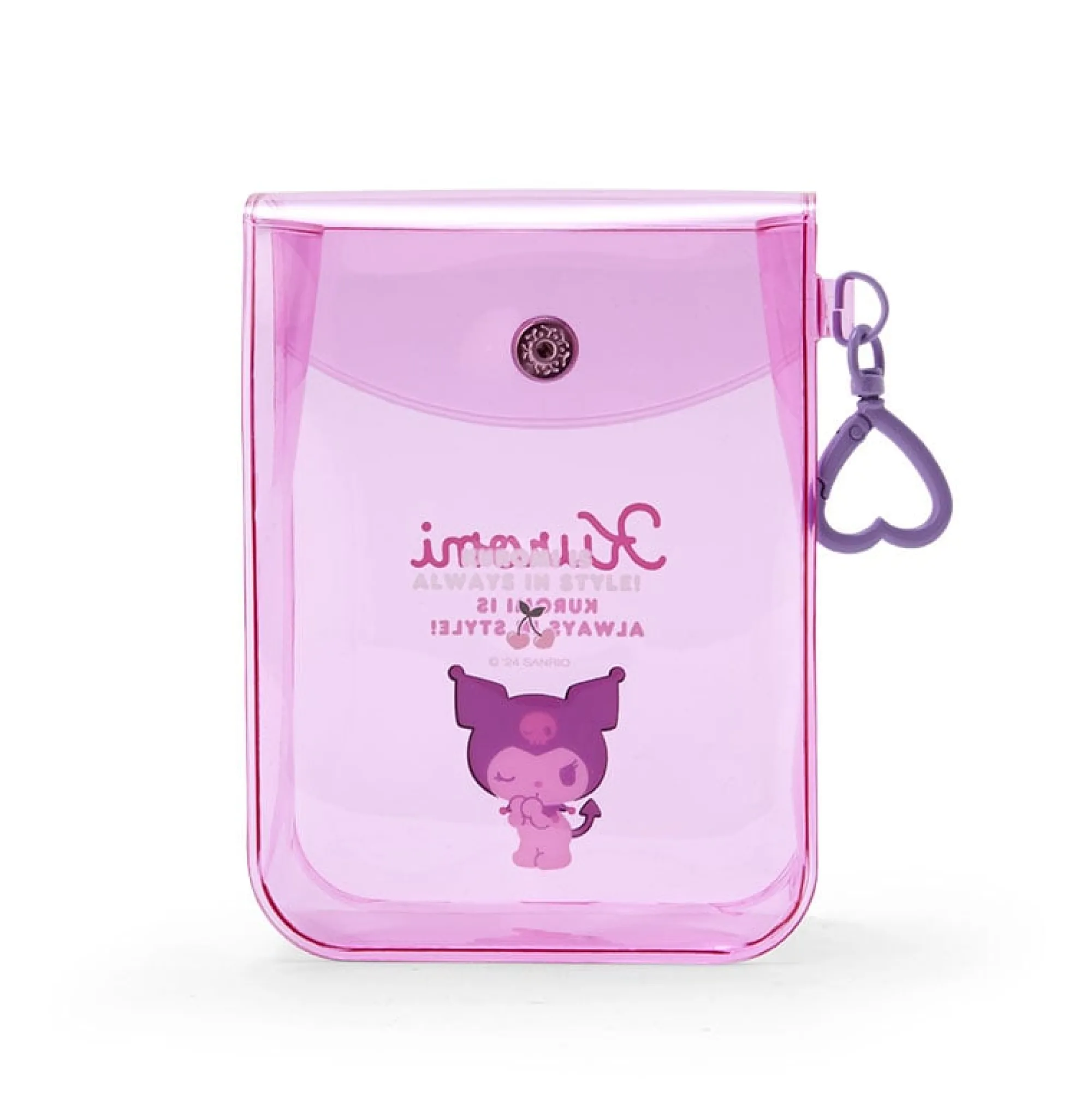 Japan Original Kuromi Mini Companion Pouch