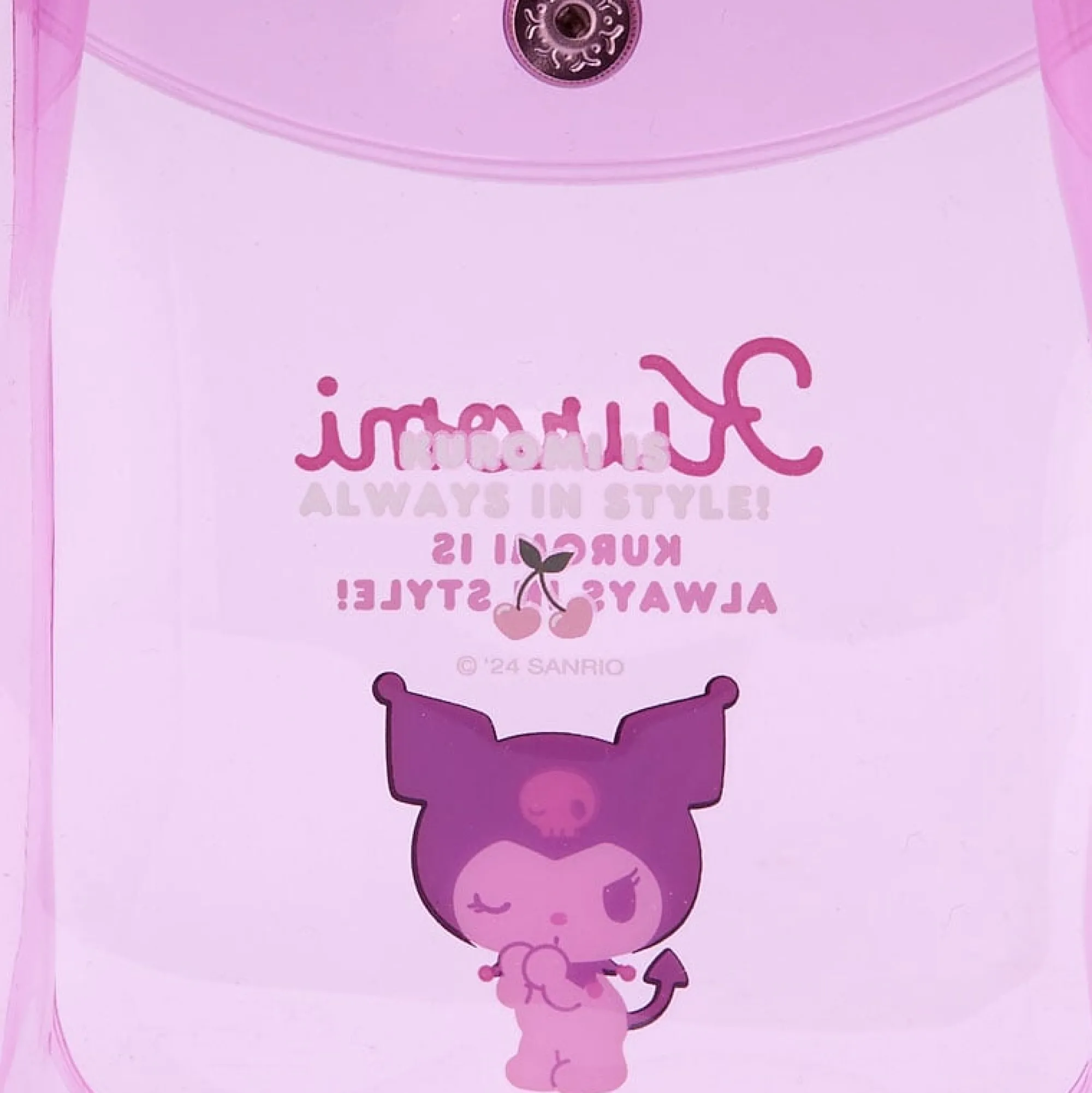 Japan Original Kuromi Mini Companion Pouch