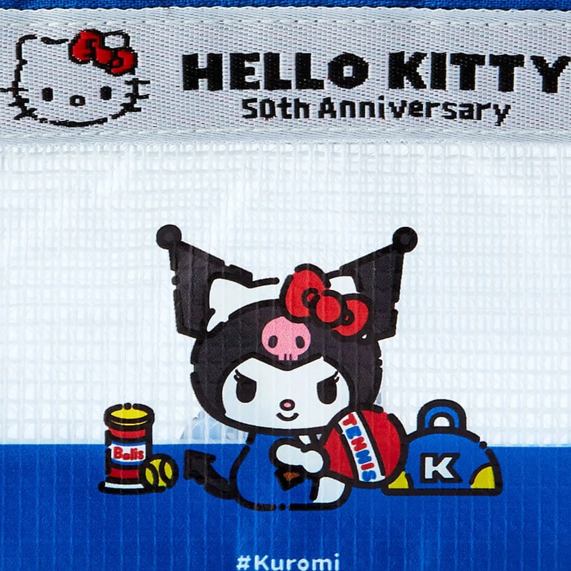 Japan Original Kuromi Mini Flat Pouch (Hello, Everyone! Series)