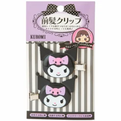 Japan Original Kuromi Mini Hair Clip Set