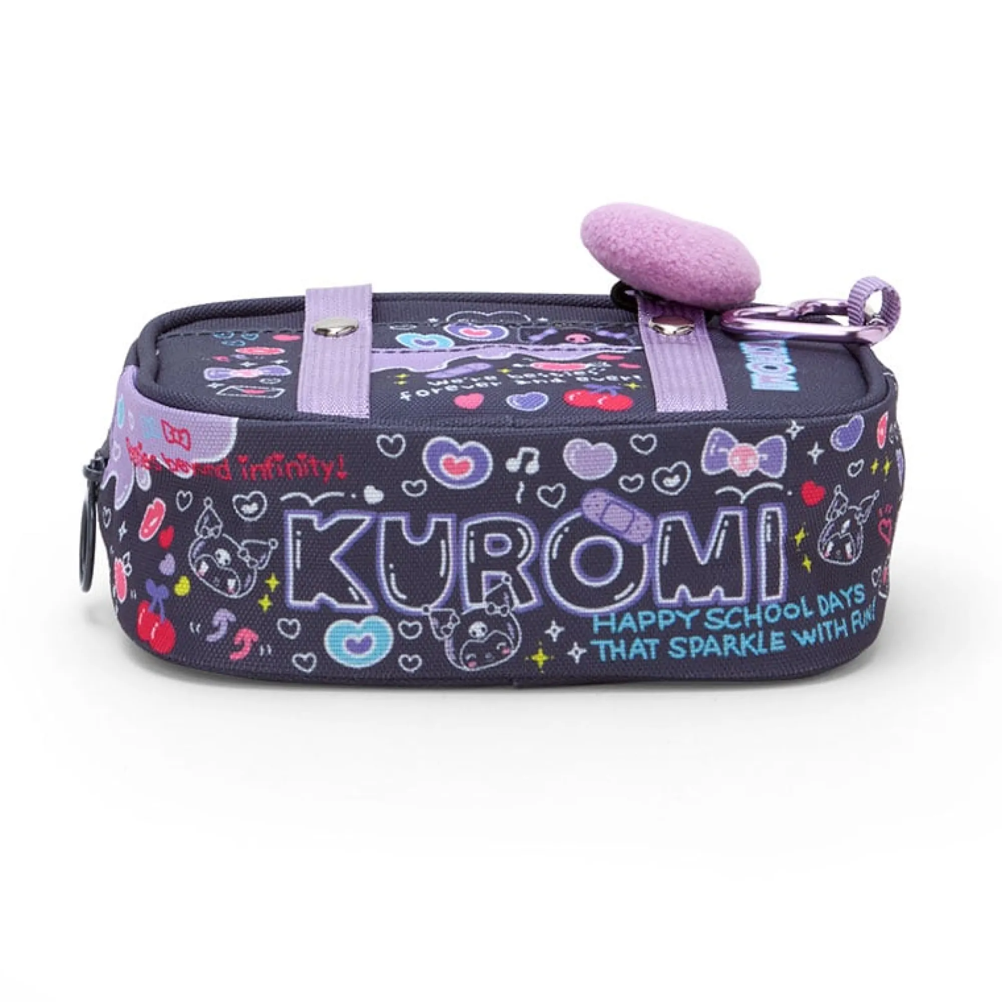 Japan Original Kuromi Mini Handbag (Sanrio Academy Series)