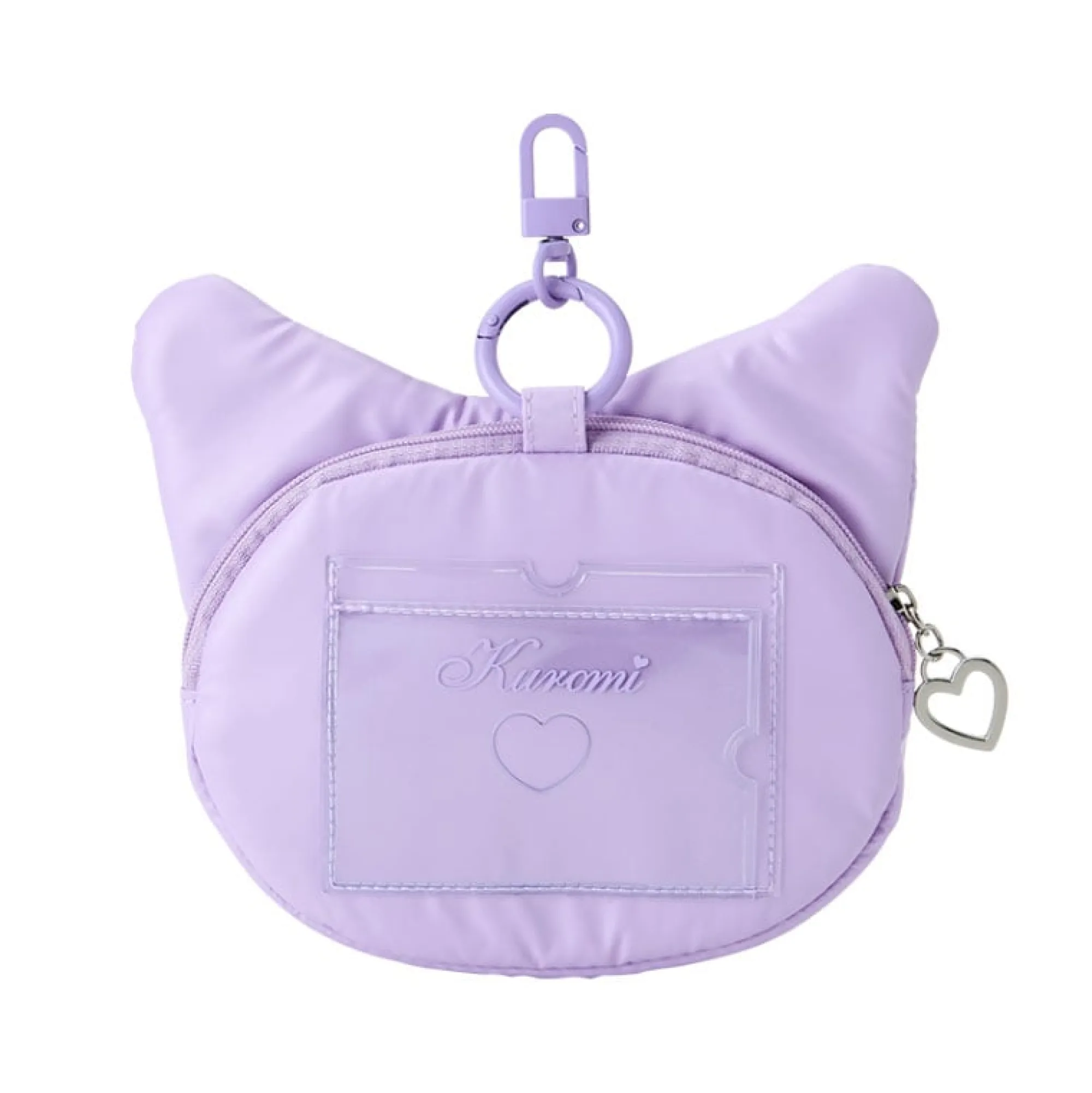 Japan Original Kuromi Mini ID Zip Pouch (Winter Snowsuit Series)