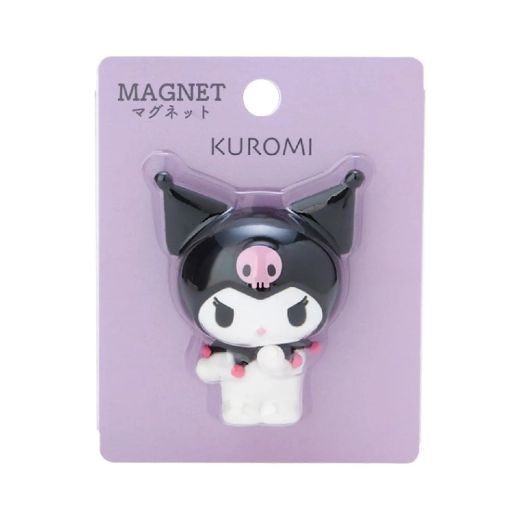 Japan Original Kuromi Mini Mascot Magnet