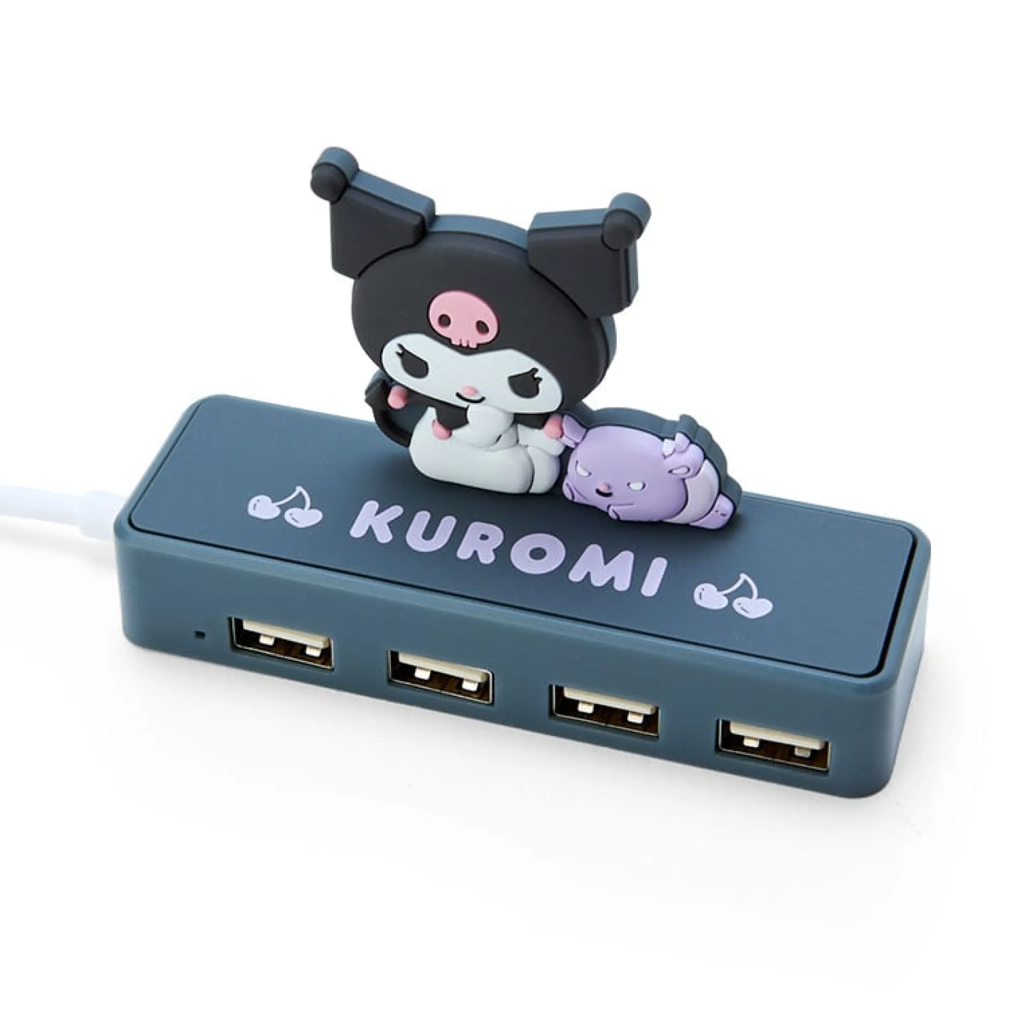 Japan Original Kuromi Mini USB Hub