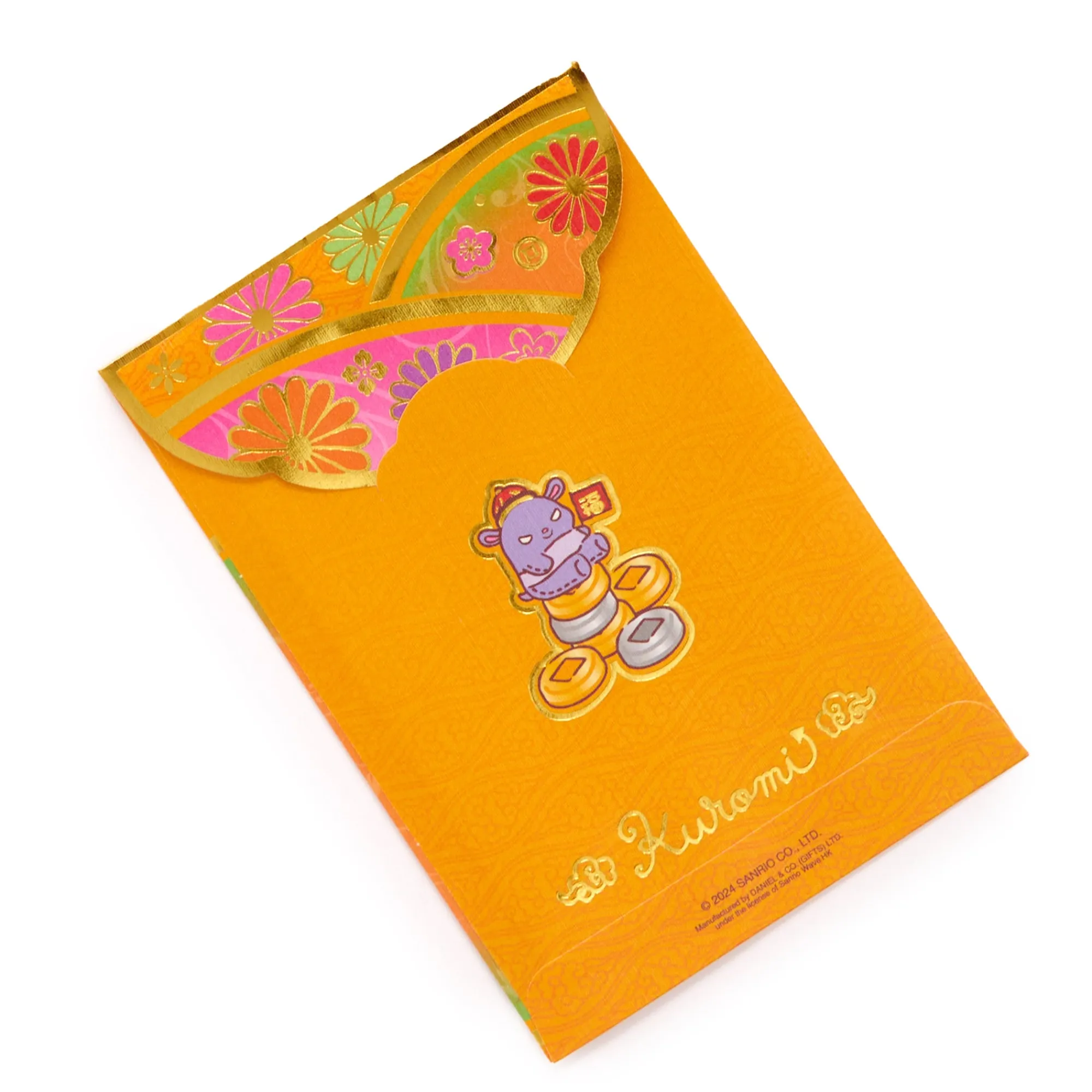 Global Original Kuromi 10-pc Enclosure Envelopes (Gold)