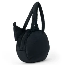 Japan Original Kuromi Plush Face Tote Bag