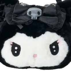 Japan Original Kuromi Plush Tote Bag (Midnight Melokuro Series)