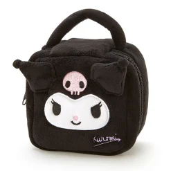 Japan Original Kuromi Plush Travel Pouch
