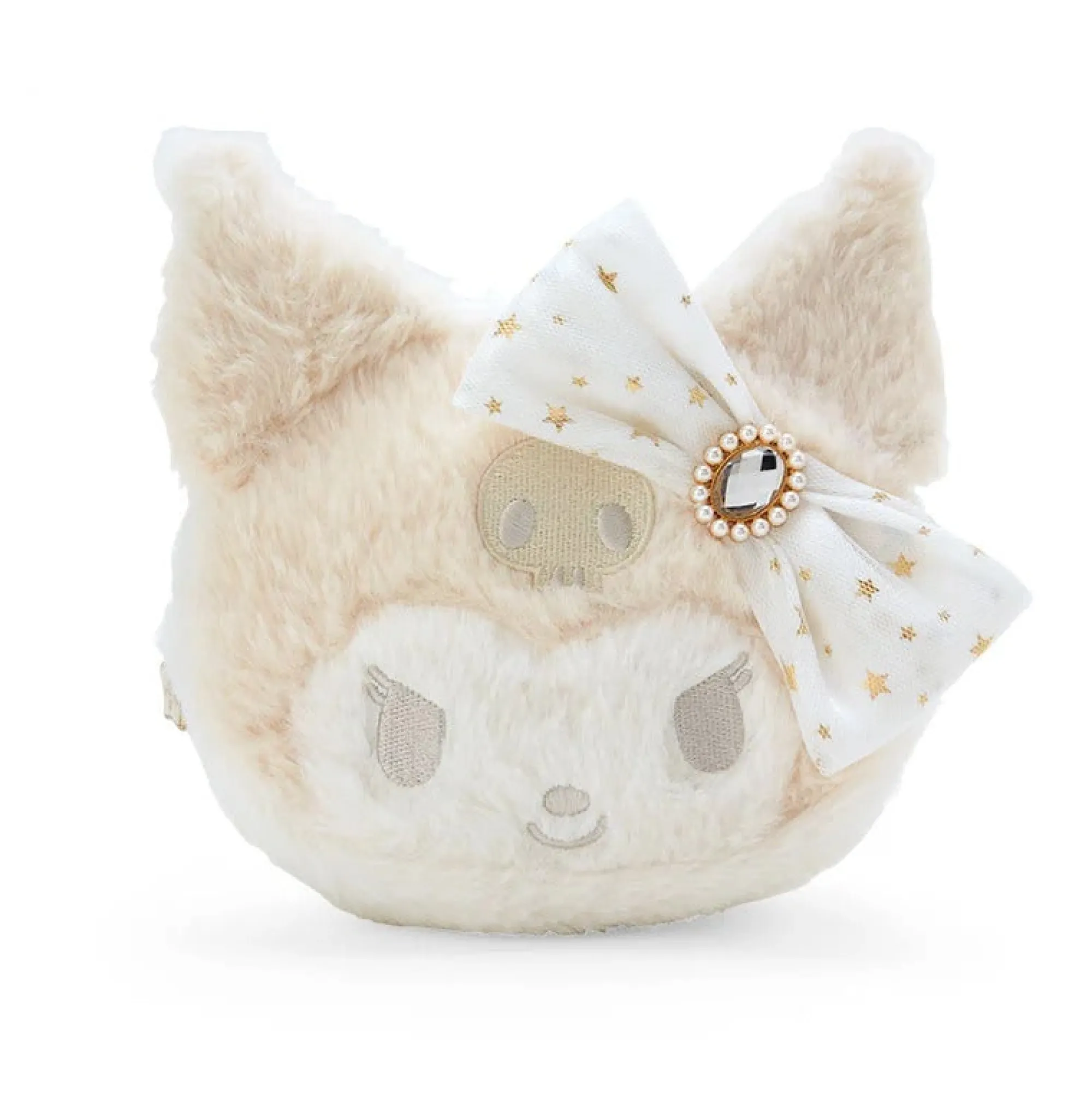 Japan Original Kuromi Plush Zipper Pouch (Winter Star Series)