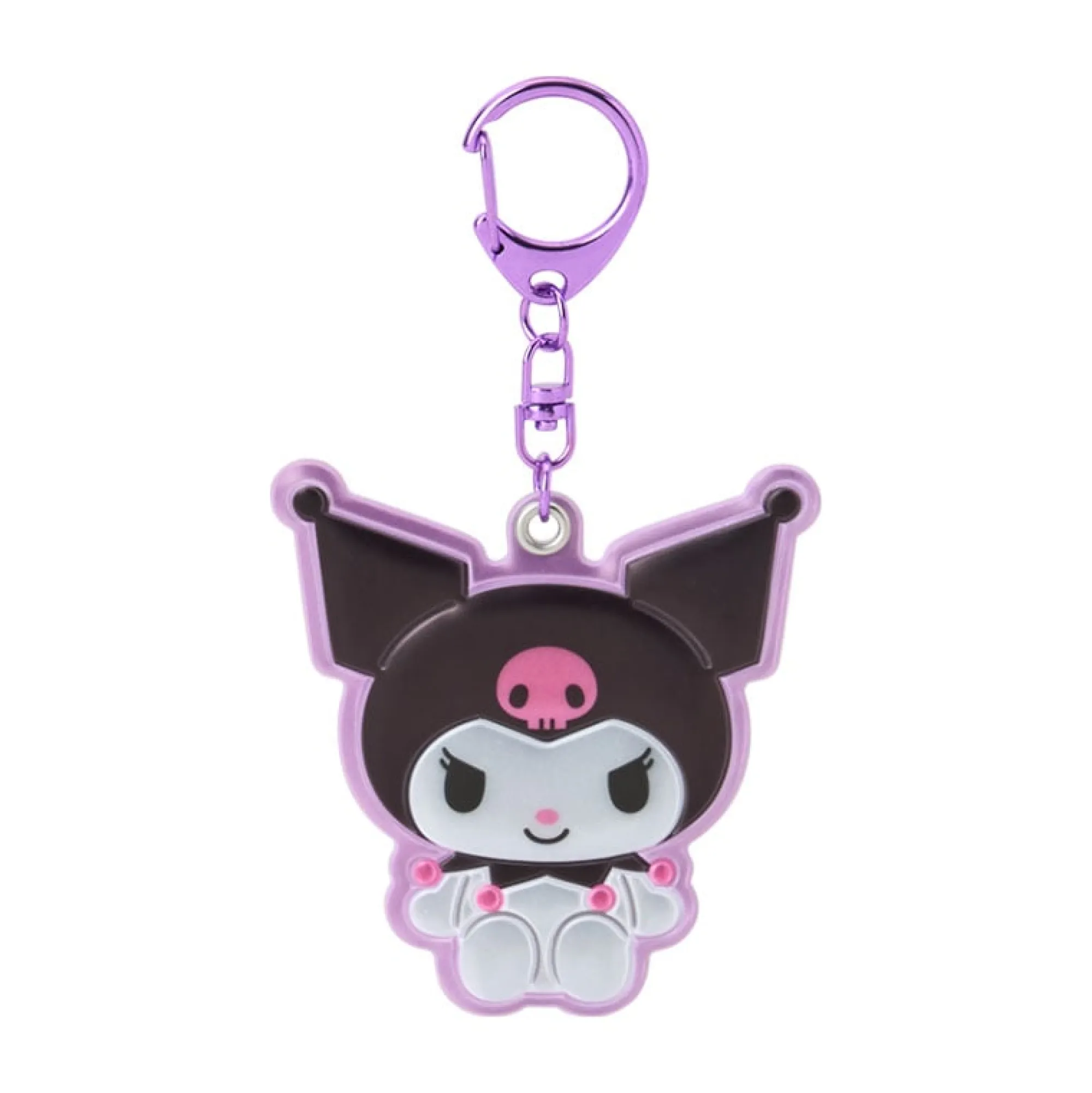 Japan Original Kuromi Reflective Keychain (Sanrio Forever Series)