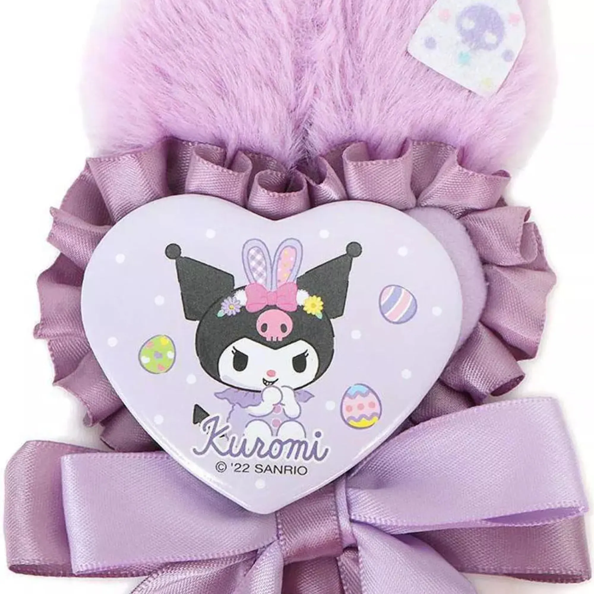 Japan Original Kuromi Rosette Badge (Spring Things Series)