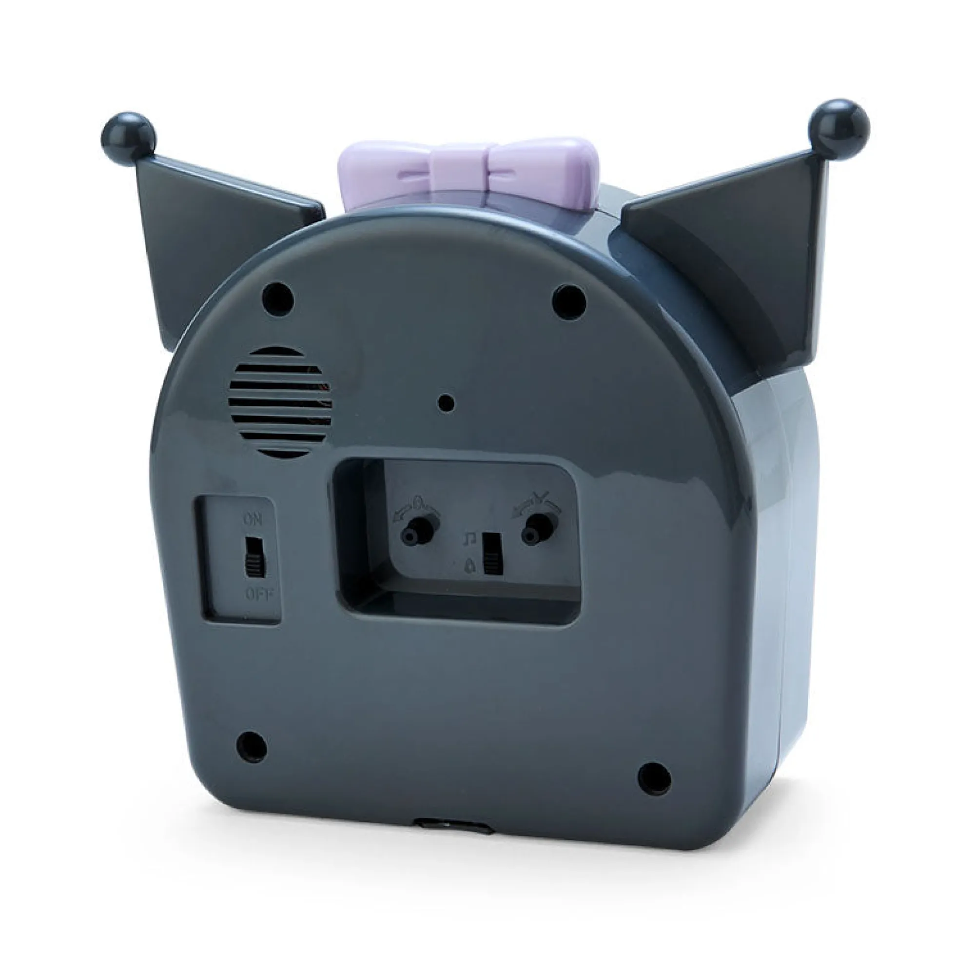 Japan Original Kuromi Snooze-n-Stop Talking Alarm Clock