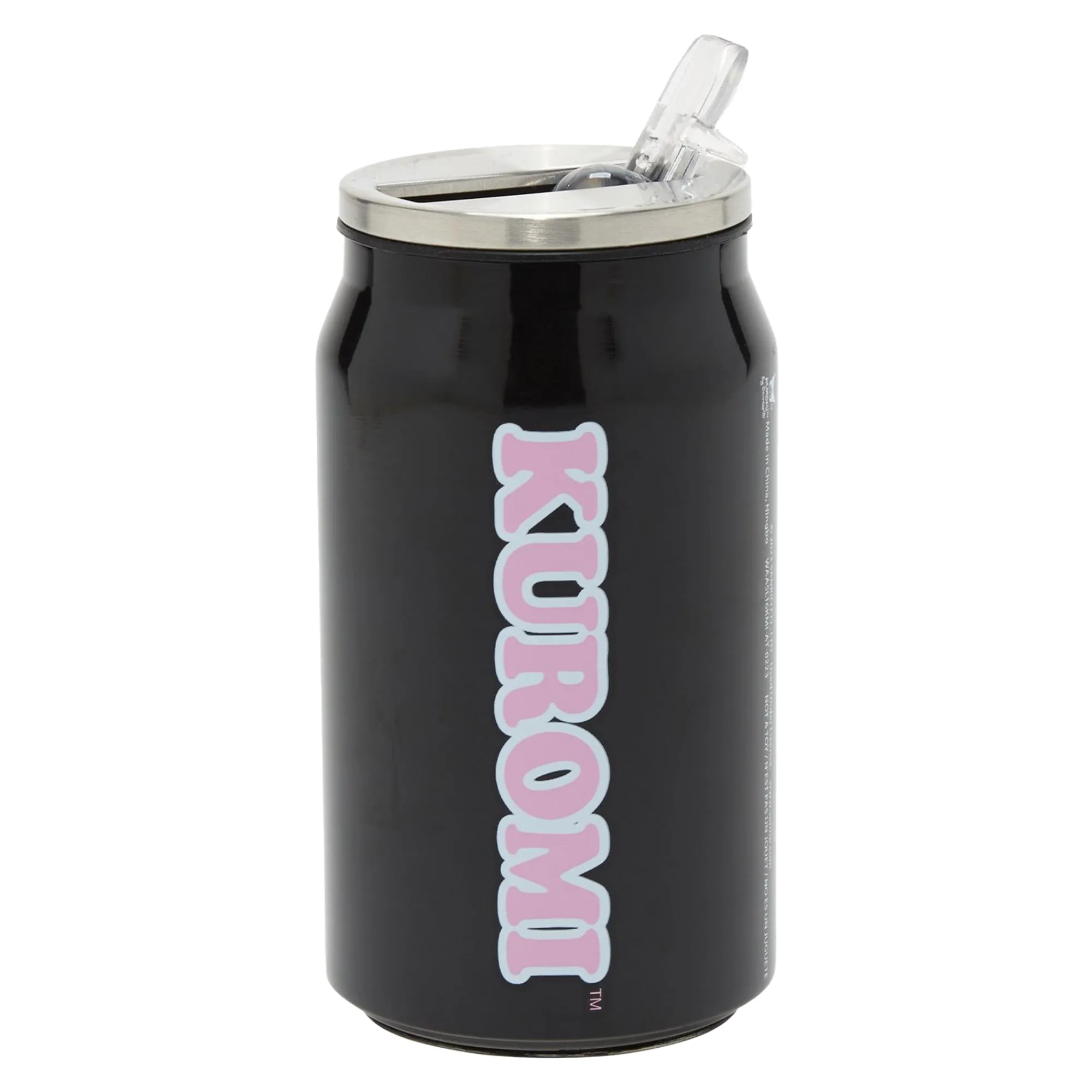 BIOWORLD Kuromi Soda Can Water Bottle