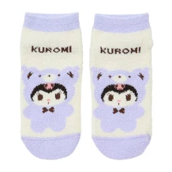 Japan Original Kuromi Teddy Bear Cozy Ankle Socks
