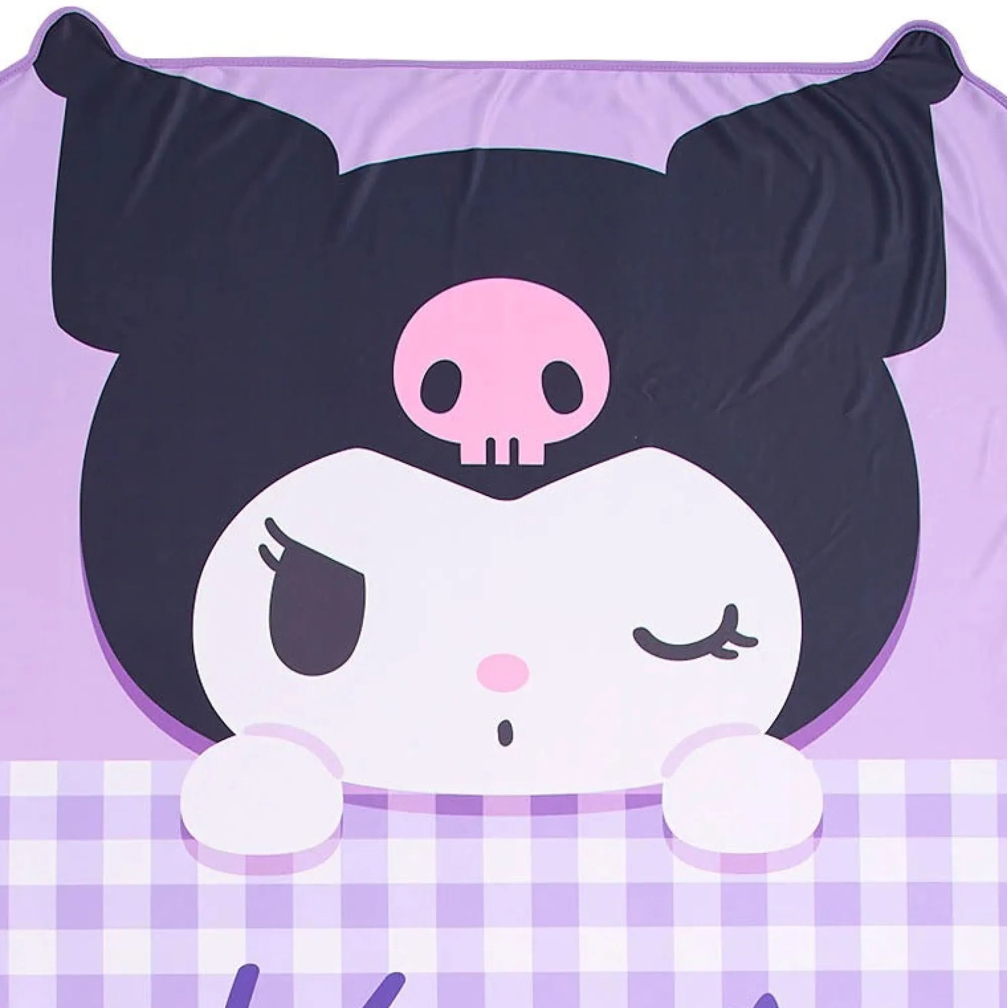 Japan Original Kuromi Throw Blanket (Naptime Friends)