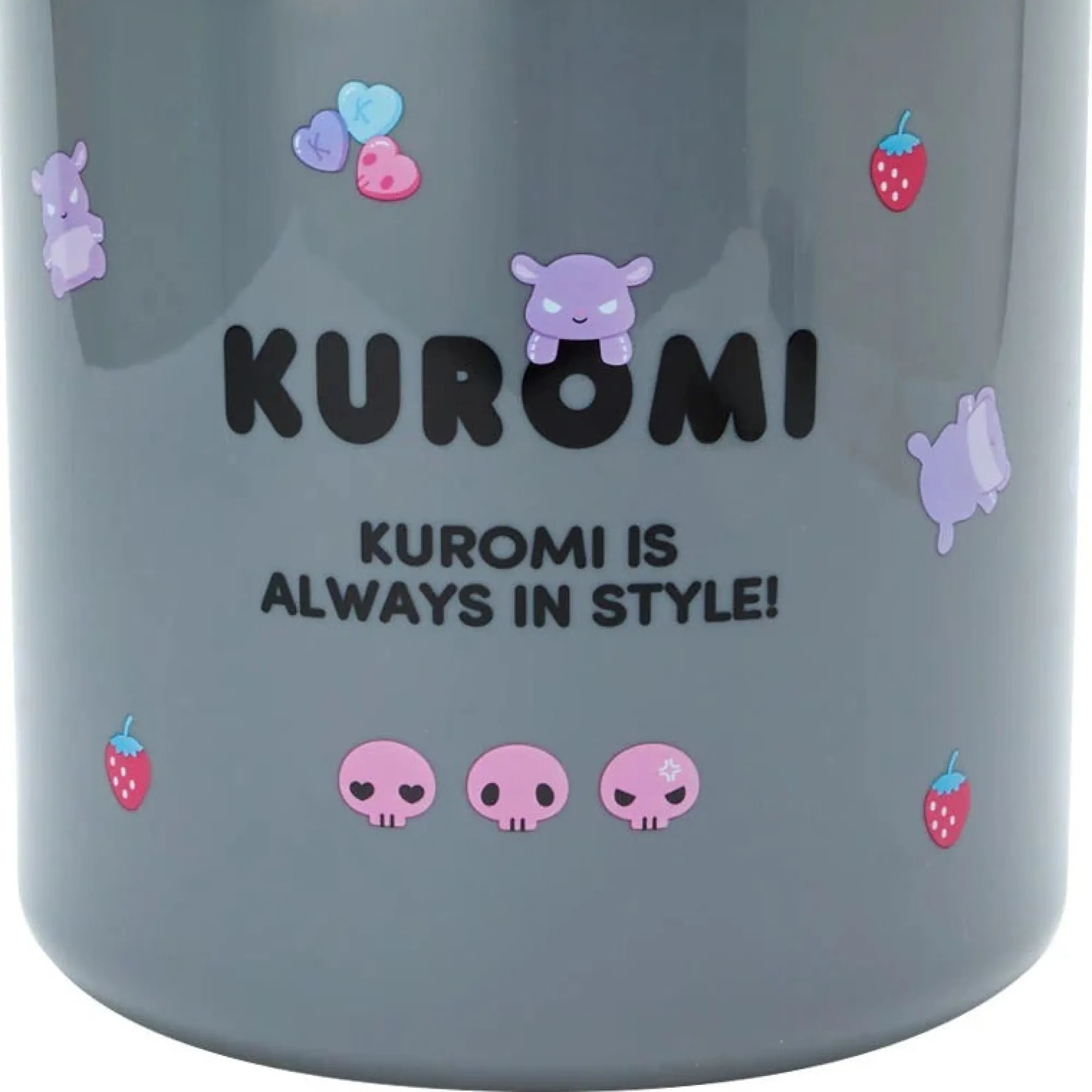Japan Original Kuromi Tidy Trash Bin