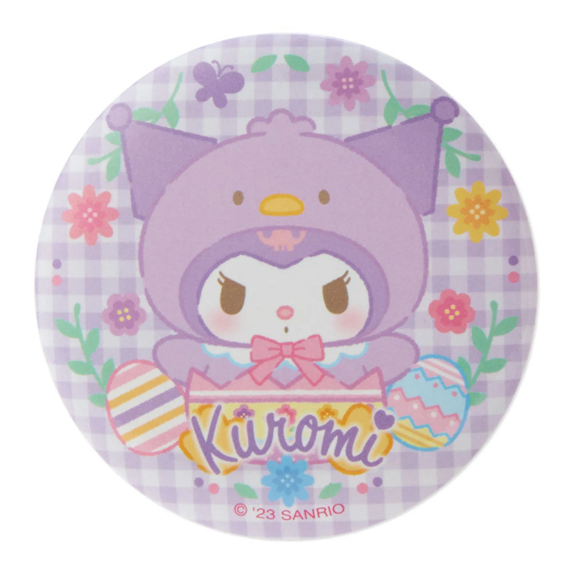 Japan Original Kuromi 3-Way Badge (Spring Things Series)