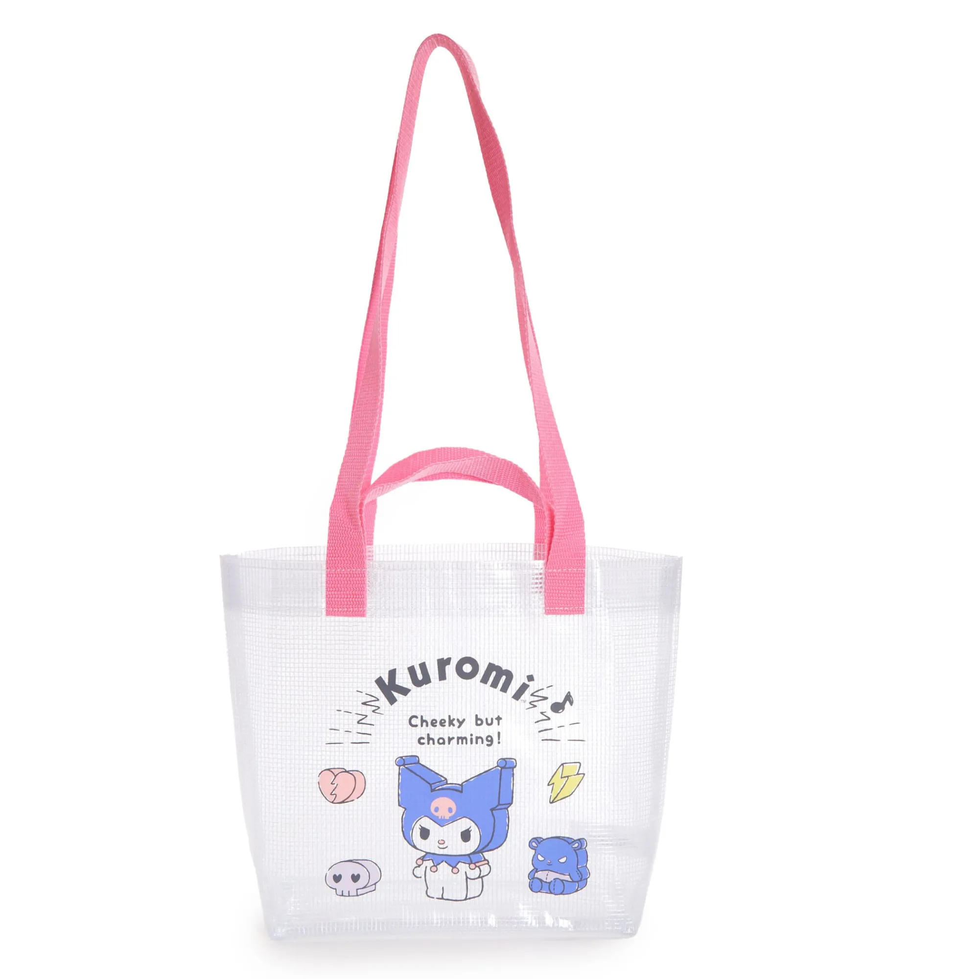 NAKAJIMA CORPORATION Kuromi 2-Way Vinyl Tote Bag (Besties Friend Series)